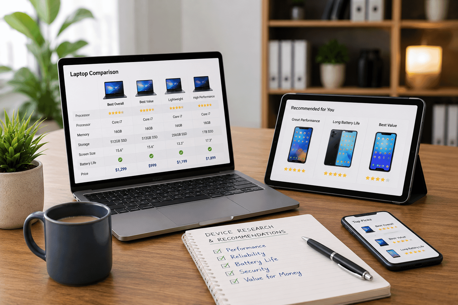 Device Research & Recommendations